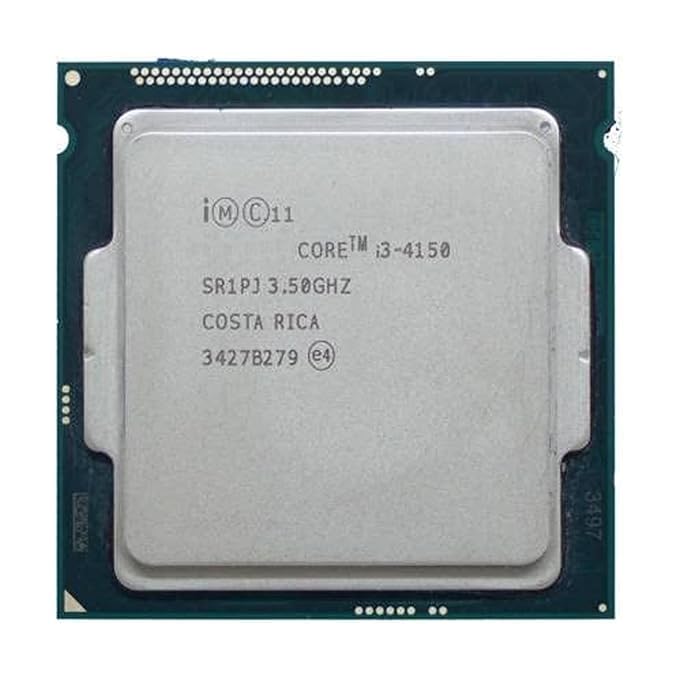 Core i3 4130/4150/4160/4170/4330/4340/4350/4360/4370 4th Generation, 2.9 GHz Upto 3.8 GHz, LGA 1150 Socket, 2 Cores, 4 Threads, 3/4 MB Cache, Desktop Processor, 1 Year Warranty (Silver)
