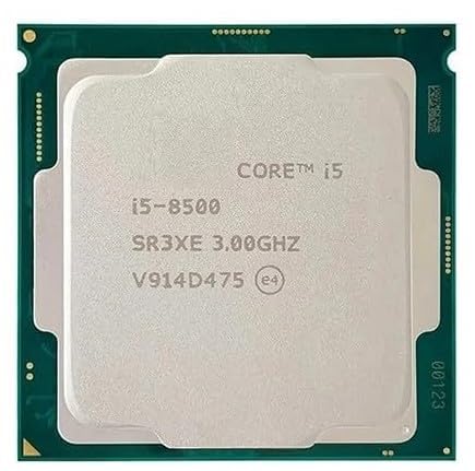 Core i5 8400/8500/8600 8th Generation, 1.7/2.1/2.3/2.8/3.0/3.1/3.6 GHz, LGA1151 Socket, 6 Cores, 6 Threads, 9 MB Cache, LGA 1151 Desktop Processor, 1 Year Warranty (Silver)