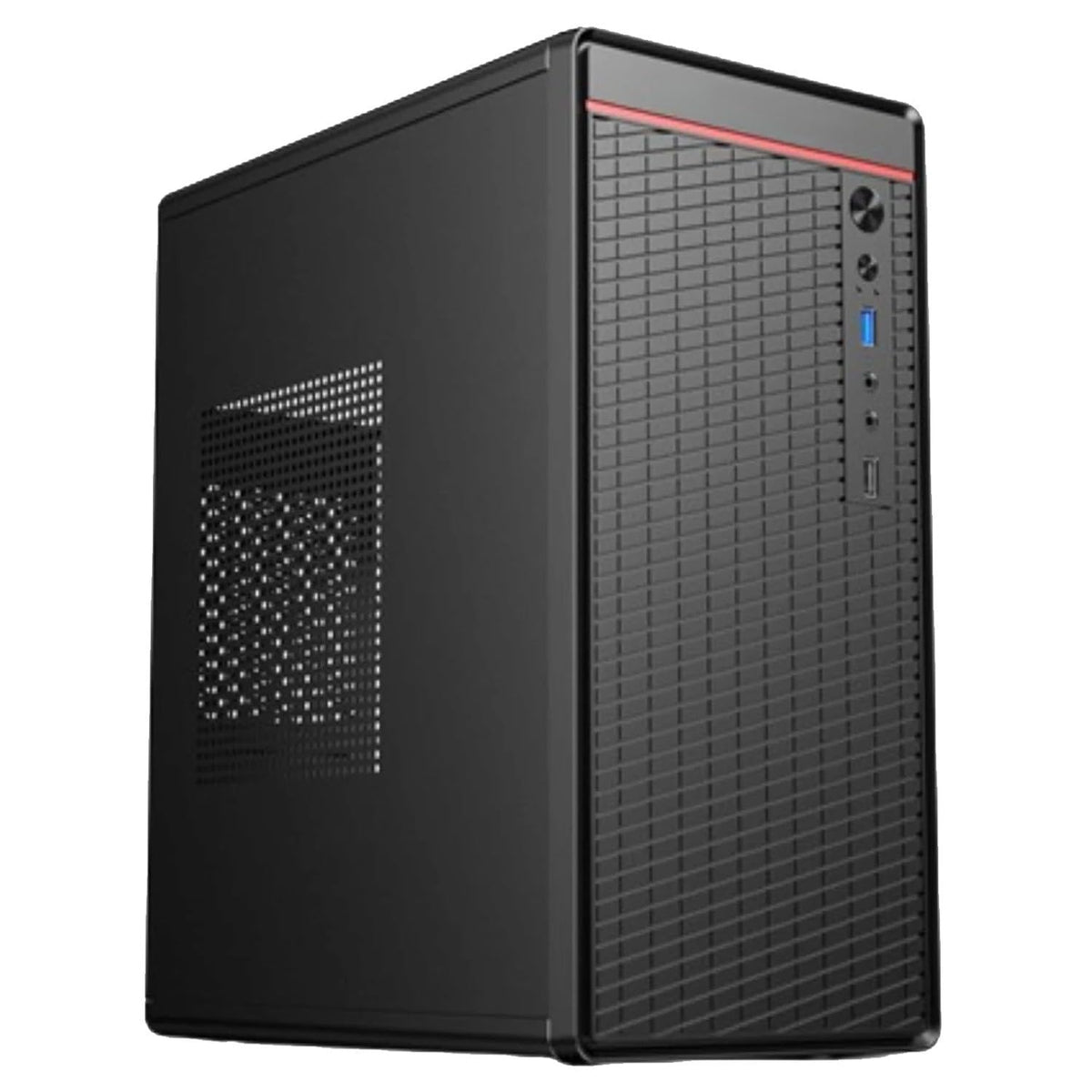Reliable Assembled Desktop Computer Featuring i3 2nd Generation Processor, H61 Motherboard, 8GB DDR3 RAM, 320GB HDD, WiFi + Bluetooth Dongle for Office, Business, Home and Study
