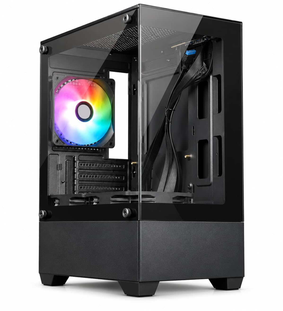 High Performance Desktop Computer | i7 4th Generation Processor | 8GB RAM | 512GB SSD | WiFi + Bluetooth | HDMI + VGA | Office | Home | Study | Business | Multitasking | Productivity PC