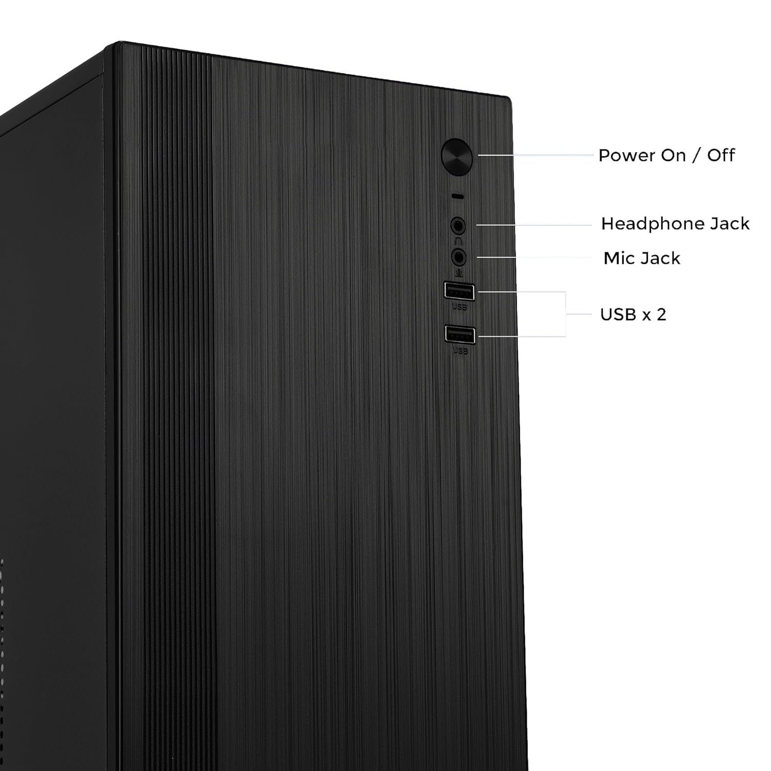 Powerful Assembled Desktop CPU, Core i7-4th Gen(4770/4790S/4790) II 1TB NVME II 16GB RAM II Windows 11II WiFi Dongle II HDMI & VGA Ports IIBasic Software Installed