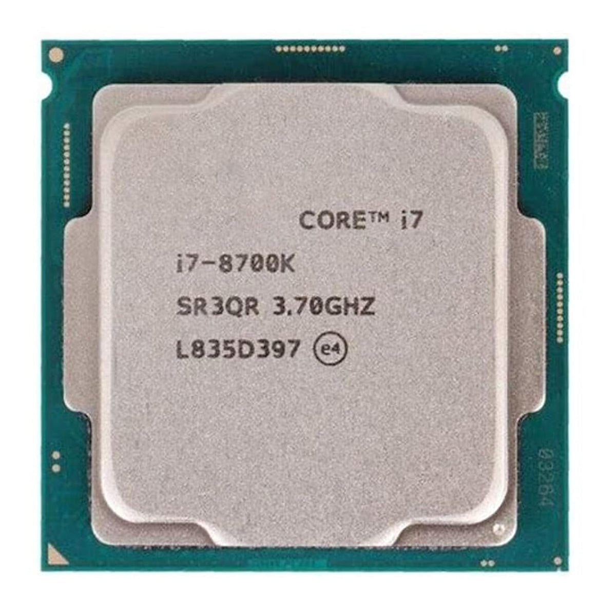 Core i7 8700/8086 8th Generation, 2.4/3.2/3.7/4.0 GHz, LGA1151 Socket, 6 Cores, 12 Threads, 12 MB Cache, Desktop Processor, 1 Year Warranty (Silver)