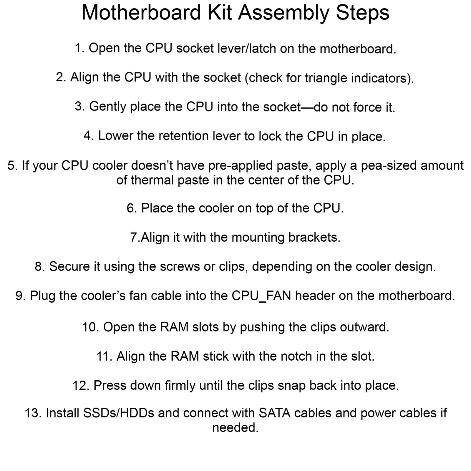 H61 Motherboard Kit with Processor I5 3470/3570/3470S/3330 ATX Gen 2.90Ghz to 3.80Ghz+ 16GB DDR3 RAM(8+8) + CPU Fan (2 Year Replacement Warranty)