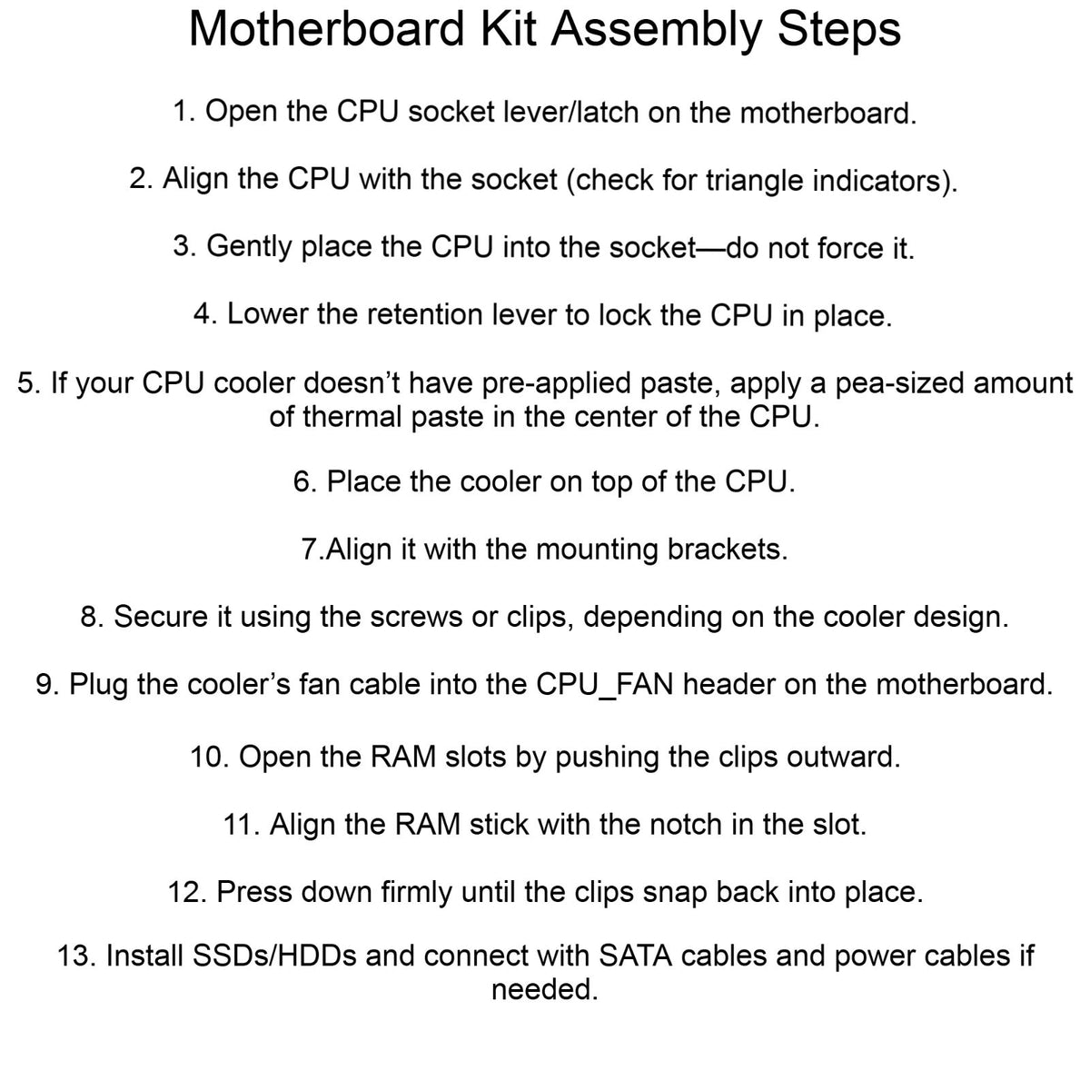 H61 Motherboard Kit with Core i3 2nd Gen (2120/2100) Processor, 4GB DDR3 RAM (Single Stick), CPU Cooling Fan, Desktop PC Combo Bundle for Home, Office, Everyday Use – 2 Year Replacement Warranty