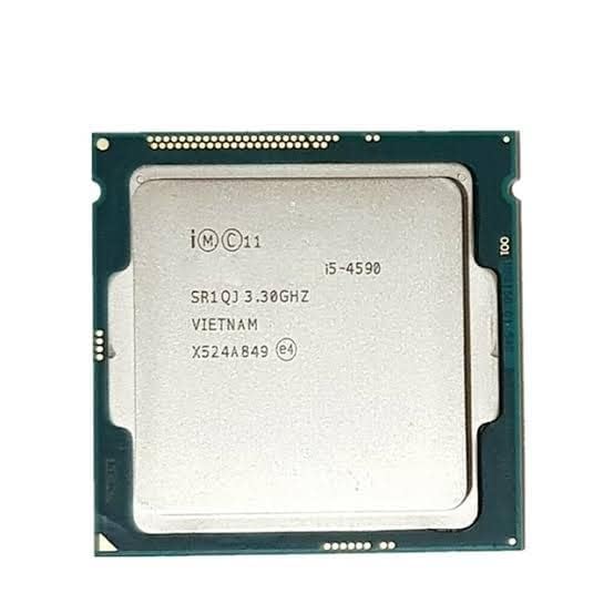 Core i5 4430/4440/4460/4570/4590/4670/4690 4th Generation, 1.9 GHz Upto 3.5 GHz, LGA 1150 Socket, 4 Cores, 4 Threads, 6 MB Cache, Desktop Processor, 1 Year Warranty (Silver)