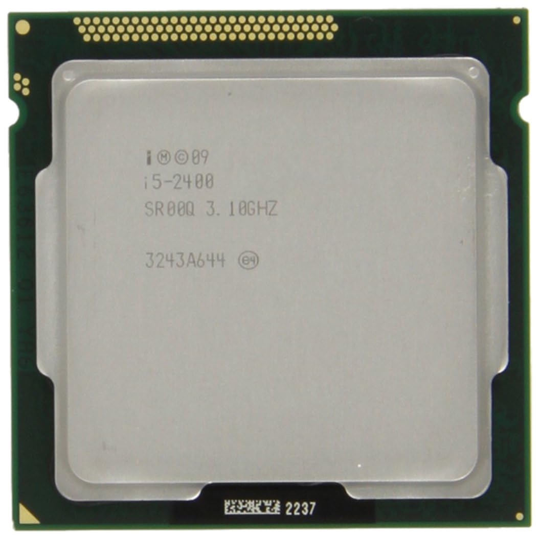 Core i5 2nd Gen Desktop Processor (2300/2400/2500 Series) | 4 Cores 4 Threads | Up to 3.4GHz Turbo | 6MB Cache | LGA1155 CPU | 1 Year Warranty