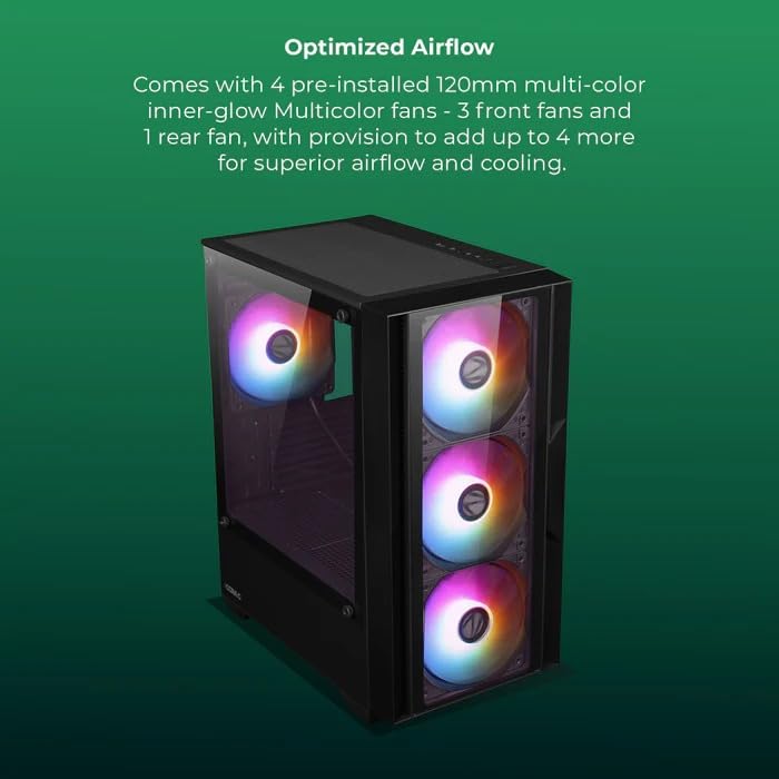 CPU Wala Gaming Desktop PC | Core i5 8th Gen Up to 4.00GHz | 16GB DDR4 RAM | H310 Motherboard with RGB PSU | 512GB SSD | Win 11 Pro+MS Office 2021 | HDMI & VGA | WiFi + BT | Home Office Computer