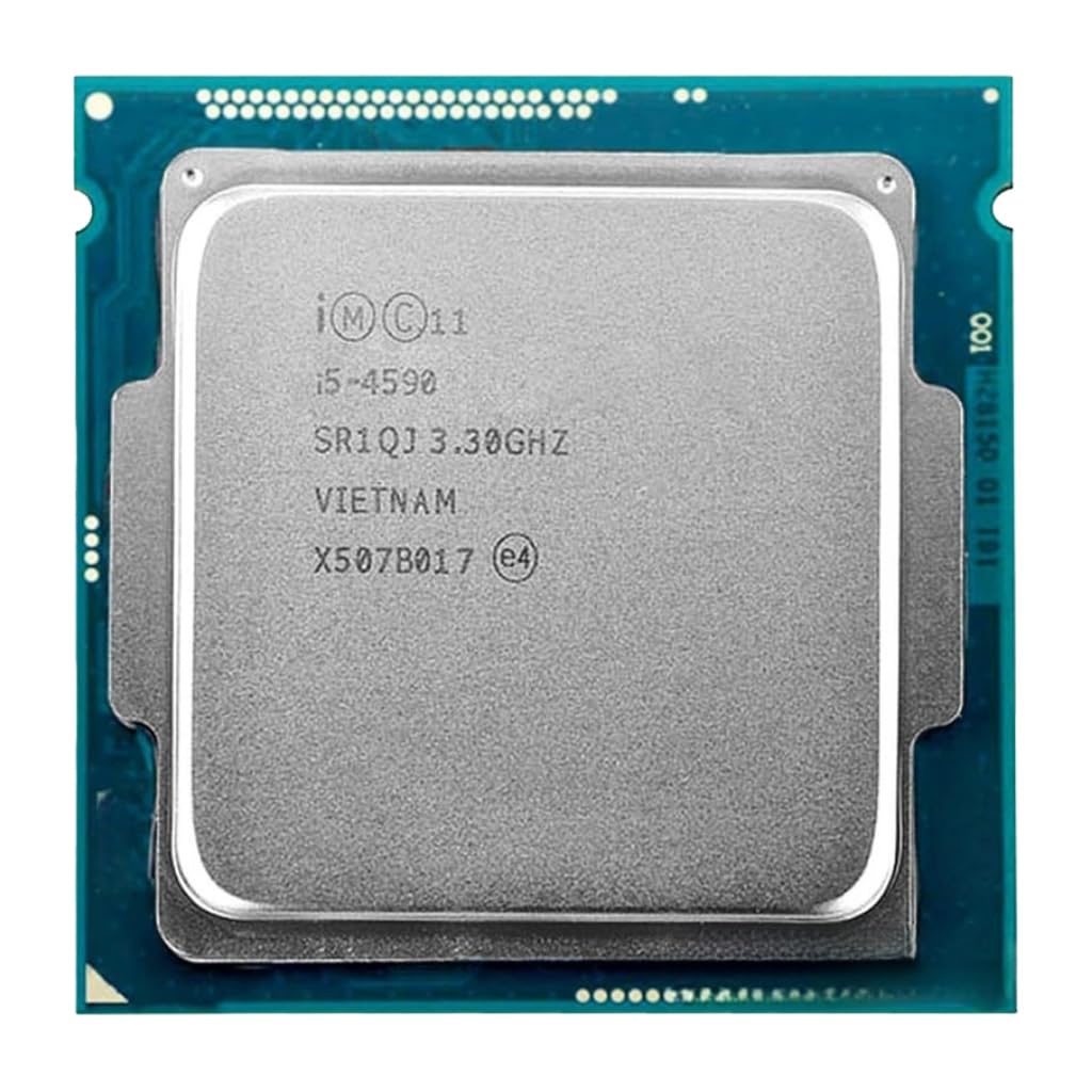 Core i5 4th Generation Processor (4440/4570/4590) Up to 3.70GHz | 4 Cores 4 Threads | 6MB Cache | LGA 1150 Socket | HD Graphics 4600 | DDR3 Support | CPU Cooling Fan Included