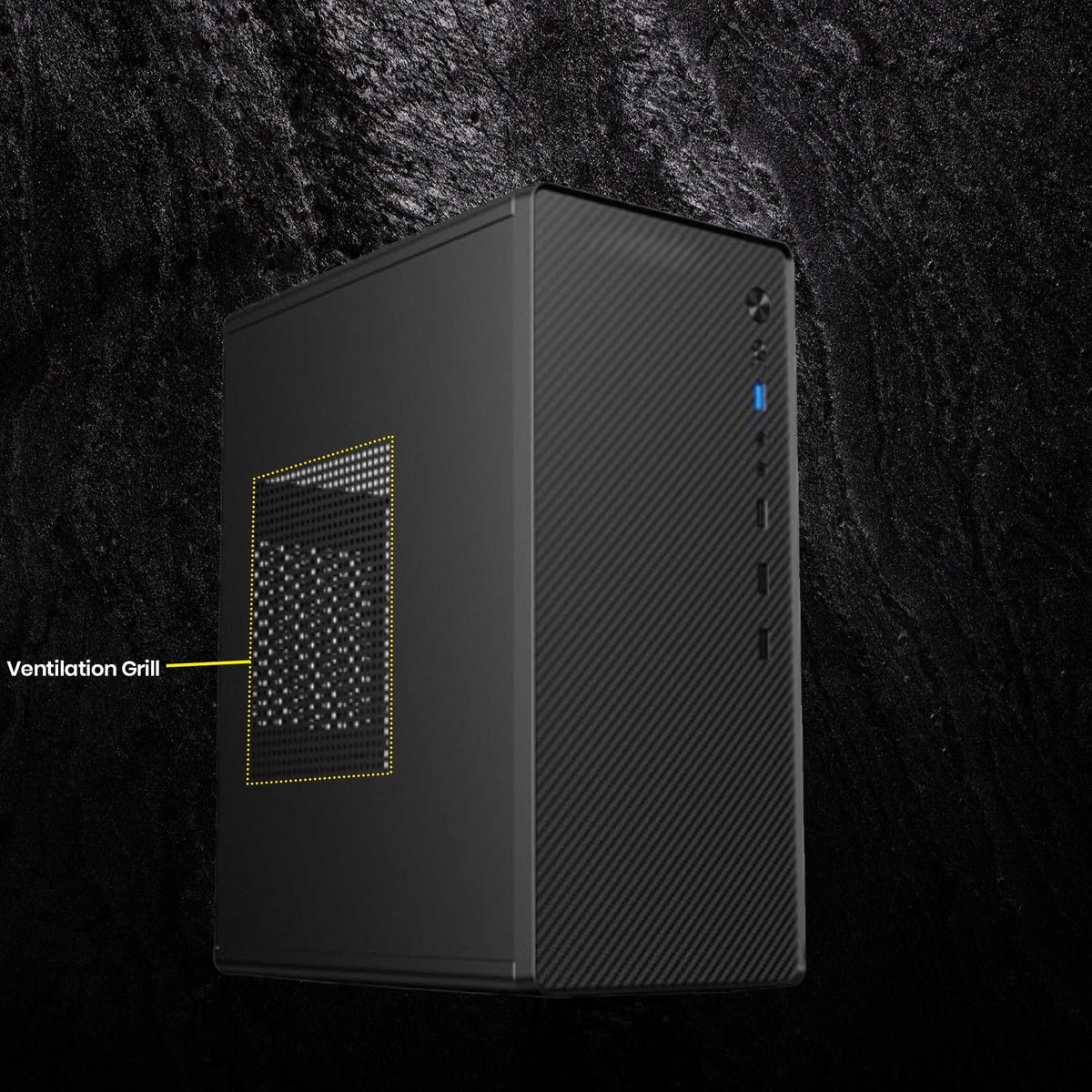 Assembled Desktop Computer Core i5 3rd Gen (i5-3470, 3.20GHz) | 8GB RAM | 128GB SSD + 320GB HDD | Windows 10 Pro + MS Office | HDMI VGA | Ethernet | Metal Cabinet | Office Home PC
